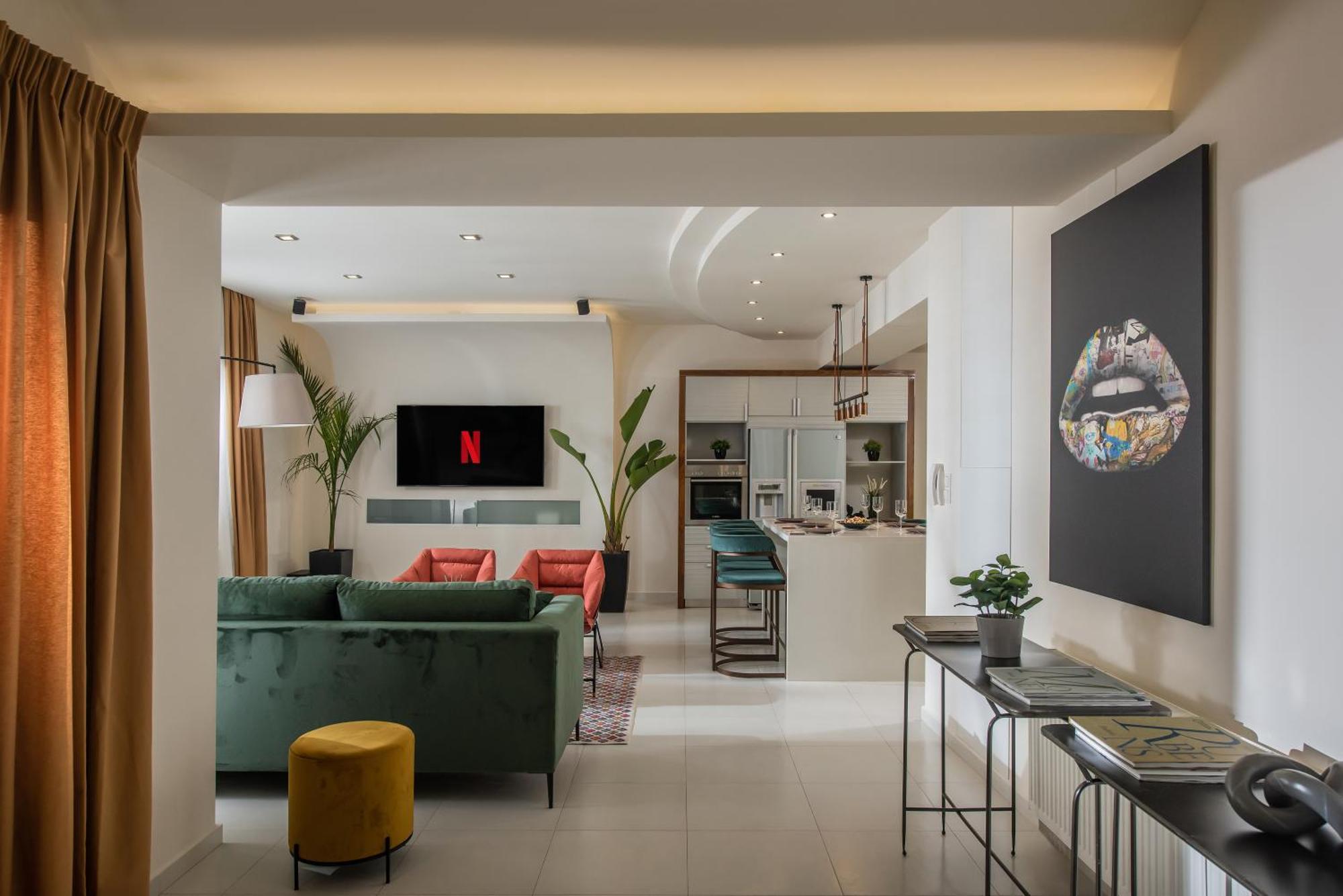 Maison De Mare, 4Br Central Luxury Beach Residence Hersonissos  Ngoại thất bức ảnh